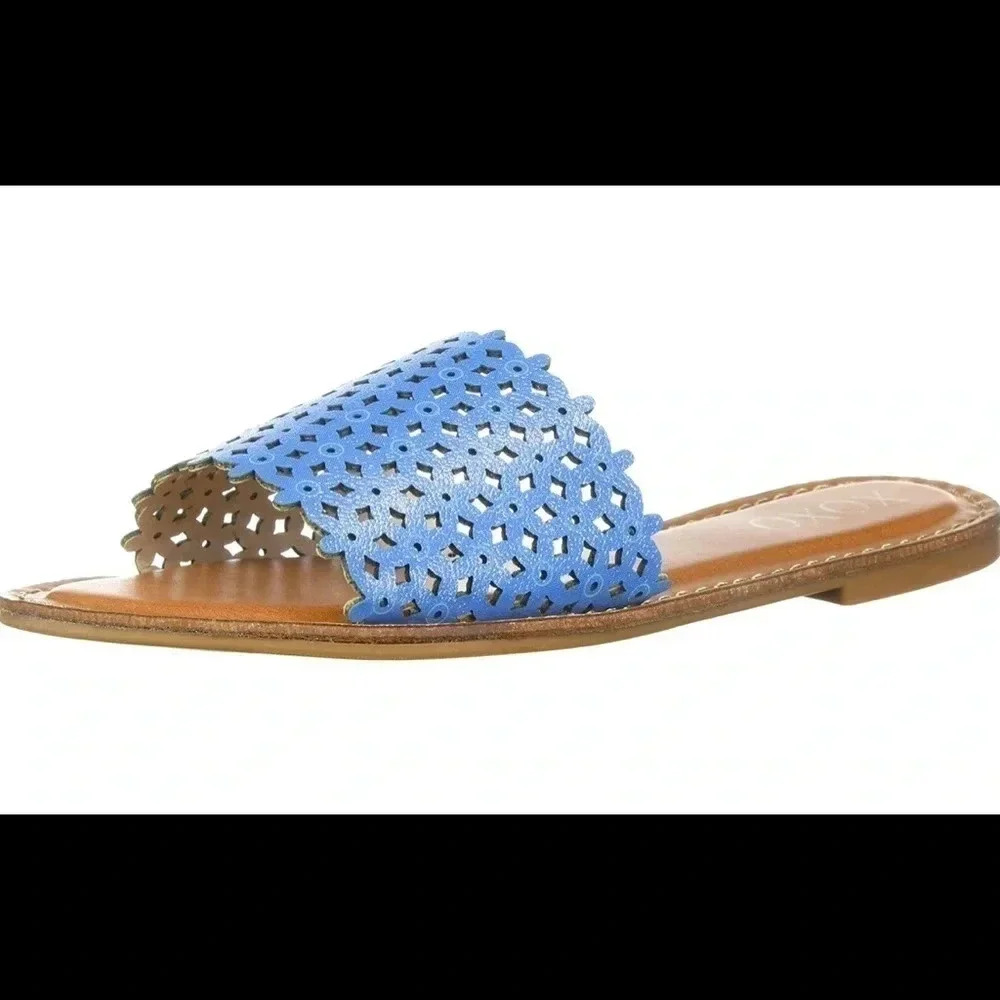 𝅺nib XOXO Womens Rachad Open Toe Casual Slide Sandals‎